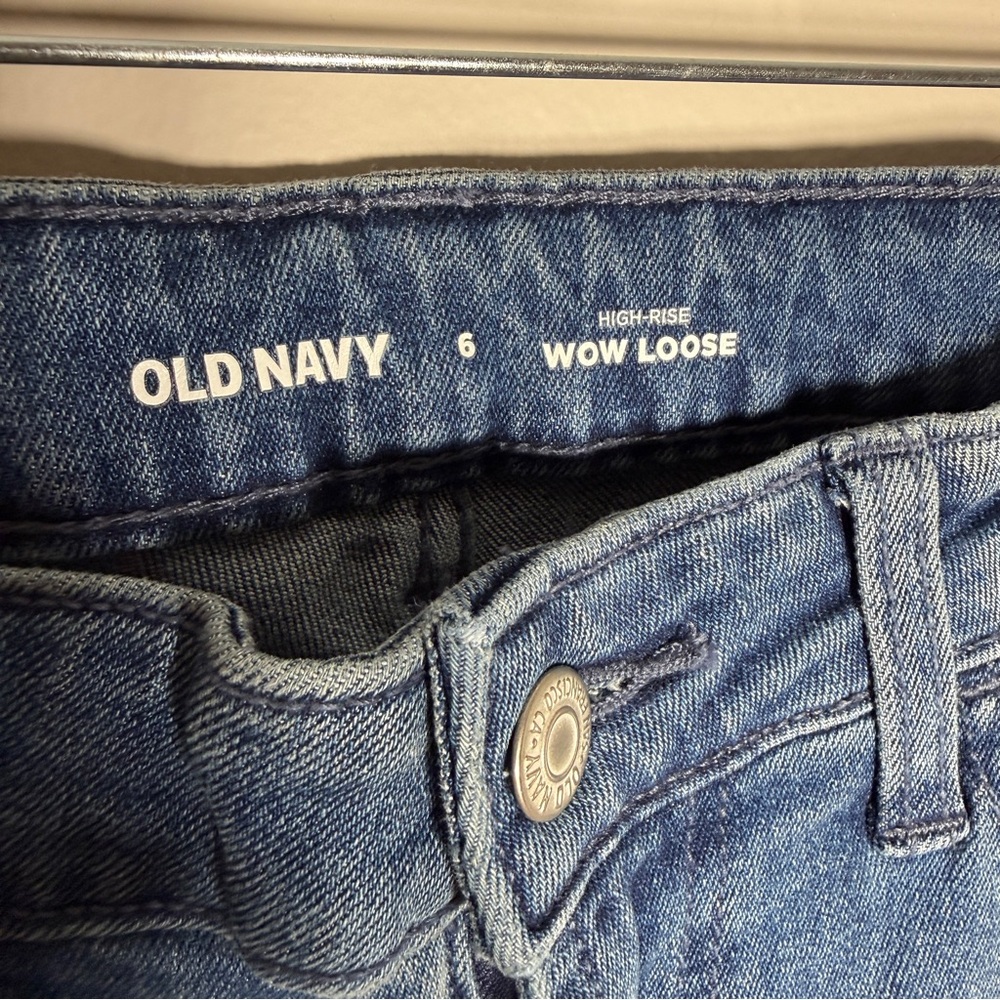 Old Navy High Rise WOW Loose Sz 6 - Picture 5 of 7